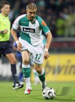 Fussball 1. Bundesliga: Bremen, KLASNIC Einzelaktion