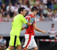 Fussball Europameisterschaft U 19 2016: Oesterreich - Deutschland