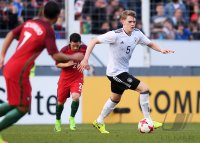 Fussball U 21 Laenderspiel: Deutschland - Portugal