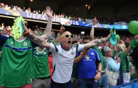 Fussball Europameisterschaft Achtelfinale 2016: Wales - Nordirland
