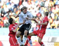 FUSSBALL WM 2010, VORRUNDE: Deutschland - Serbien