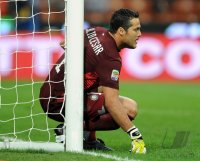 FUSSBALL SERIE A:  Torwart Julio Cesar (Inter Mailand)