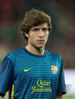 FUSSBALL Primera Division/Super Cup 2012: Sergi Roberto (Barca)