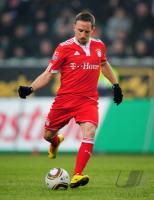 FUSSBALL, 1. BUNDESLIGA, 21. Spieltag: Bayern, RIBERY Einzelaktion