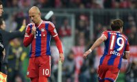 Fussball DFB Pokal Halbfinale 14/15: FC Bayern Muenchen - Borussia Dortmund