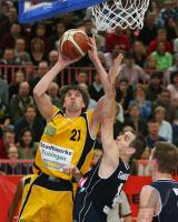 Basketball 1. Bundesliga Walter Tigers Tuebingen  - Bamberg