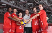 Volleyball 1. Bundesliga  Saison 19/20: Fotoshooting TV Rottenburg Media Day