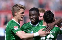 Fussball 1. Bundesliga  Saison  2012/2013:  JUBEL SV Werder Bremen