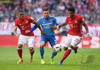 Fussball 1. Bundesliga Saison 2016/2017: FC Bayern Muenchen - Hamburger SV