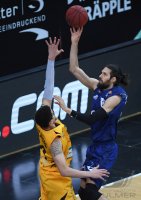 Basketball 1. Bundesliga 16/17 Hauptrunde: Walter Tigers Tuebingen -  Eisbaeren Bremerhaven