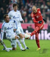Fussball 1. Bundesliga Saison 12/13:  FC Bayern Muenchen - FC Schalke 04