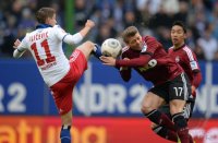 Fussball, 1. Bundesliga  Saison 2013/2014: Hamburger SV - 1. FC Nuernberg