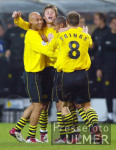 Fussball UCL: Dortmund - London,  Jubel BVB