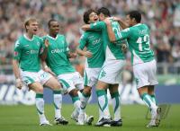Fussball 1. Bundesliga: Bremen - Stuttgart