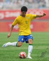 FUSSBALL  Olympia 2008   Vorrunde  Maenner   Brasilien - Belgien