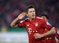Fussball DFB Pokal Viertelfinale 18/19: FC Bayern Muenchen - 1. FC Heidenheim