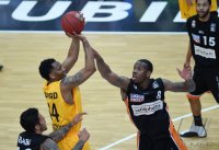 Basketball 1. Bundesliga 15/16 Hauptrunde: Walter Tigers Tuebingen - ratiopharm Ulm