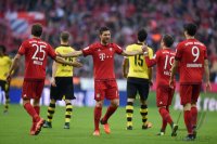 Fussball 1. Bundesliga Saison 15/16: FC Bayern Muenchen - Borussia Dortmund