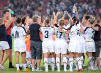 FUSSBALL  Olympia 2008   Viertelfinale Halbfinale Frauen  Japan - USA