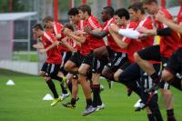 Fussball 1. Bundesliga: Training beim FC Bayern Muenchen