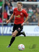 Fussball, 1. Bundesliga, Saison 2010/2011: Bremen - Mainz, SCHUERRLE am Ball
