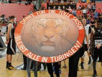Basketball 1. Bundesliga 2011/2012:  Walter Tigers Tuebingen -Artland Dragons