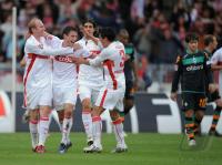 FUSSBALL 1. BUNDESLIGA 08/09: VfB Stuttgart  -  SV Werder Bremen