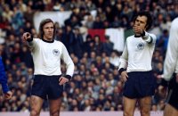 Fussball Italien - Deutschland : Netzer, Beckenbauer