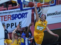 Basketball 1. Bundesliga 14/15 Hauptrunde:  Walter Tigers Tuebingen - Mitteldeutscher BC