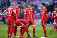 Fussball  1.Bundesliga   Saison 17/18: FC Bayern Muenchen -  Hertha BSC Berlin