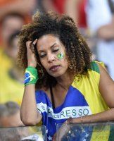 FUSSBALL WM 2014, HALBFINALE: Brasilien - Deutschland