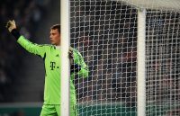 FUSSBALL, DFB Pokal Halbfinale: Torwart Manuel Neuer (FC Bayern Muenchen)