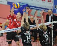 Volleyball 1. Bundesliga  12/13  TV Rottenburg - Netzhoppers Koenigs Wursterhausen