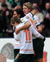 FUSSBALL, 1. BUNDESLIGA, 22. Spieltag: Hannover - Bremen