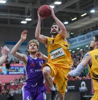 Basketball 1. Bundesliga 16/17 Hauptrunde: Walter Tigers Tuebingen - BG Goettingen
