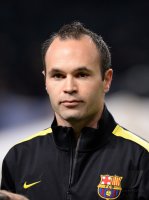 Fussball International CHL Saison 13/14: Andres Iniesta (Barca)