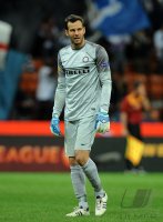 Fussball: Europa League Saison 2012/2013: Torwart Handanovic Samir (Inter Mailand)