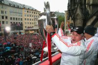 Fussball Champions Party 2013: FC Bayern Muenchen gewinnt das Triple