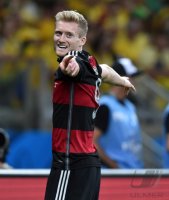 FUSSBALL WM 2014, HALBFINALE: Brasilien - Deutschland