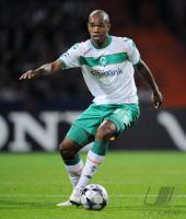 FUSSBALL CHAMPIONS LEAGUE: Bremen, NADLO Einzelaktion