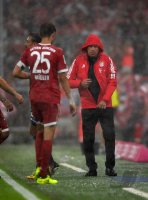 Fussball 1. Bundesliga Saison 17/18: FC Bayern Muenchen - Bayer 04 Leverkusen