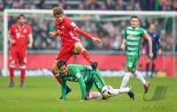 Fussball Bundesliga Saison 16/17: SV Werder Bremen - FC Bayern Muenchen