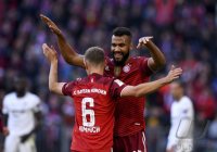 Fussball 1. Bundesliga Saison 21/22: FC Bayern Muenchen -  TSG 1899 Hoffenheim