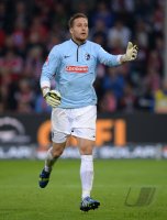 Fussball  1. Bundesliga  13/14: Torwart Oliver Baumann (SC Freiburg)