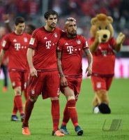 Fussball 1. Bundesliga Saison 15/16: FC Bayern Muenchen - Borussia Dortmund