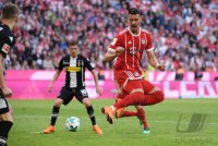 Fussball  1.Bundesliga   Saison 17/18: FC Bayern Muenchen - Borussia Moenchengladbach