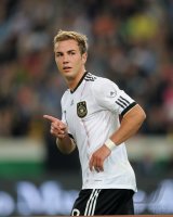 Fussball International  Testspiel:  JUBEL Mario GOETZE (Deutschland)