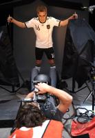 FUSSBALL Werbeaufnahmen Mercedes-Benz mit der Deutschen Fussball-Nationalmannschaft