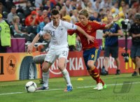 Fussball International Europameisterschaft 2012: Spanien - Frankreich