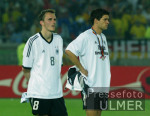 FUSSBALL Weltmeisterschaft  Enttuschung  Deutschland Ballack